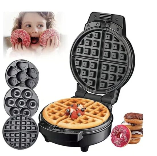 3in1 keptuvė desertams, vaflių, spurgų, sausainių kepimui Sokany SK-08006